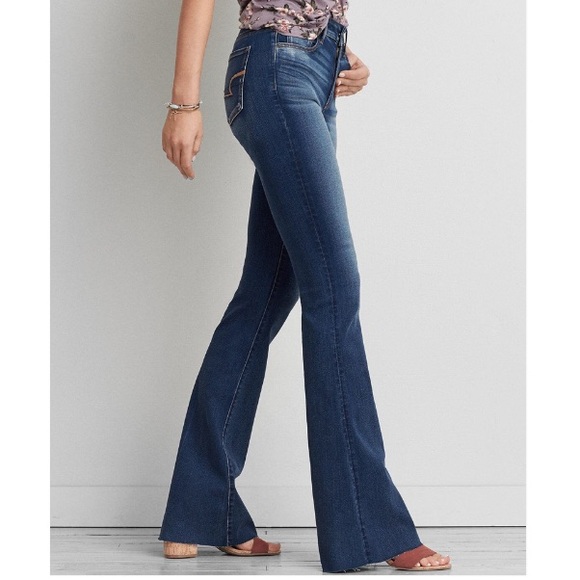 American Eagle Outfitters Denim - AE High Rise Bellbottom Artist Jeans